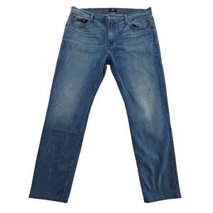 7 For All Mankind Adrien Jeans Men 36x30 Tapered Fit Medium Laguna Wash EUC